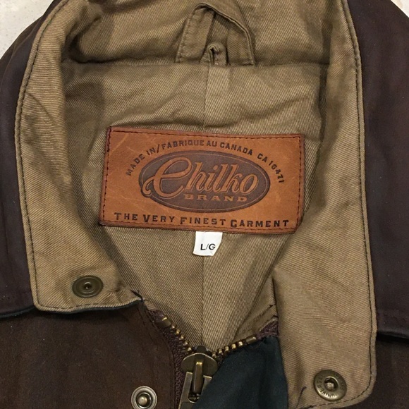 Chilko Waxed Field Coat Canada Men Large Vintage - Picture 10 of 12